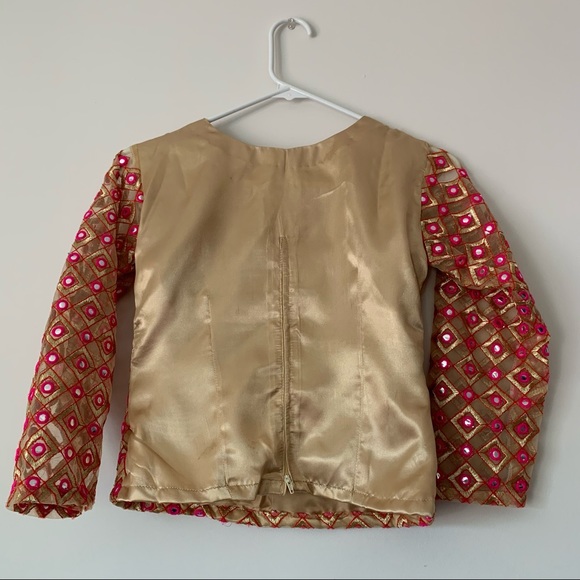 Pakistani indian eid wedding wear formal wear Lehenga choli and dupatta - Picture 4 of 10